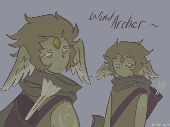 Wind archer is the wind archer
