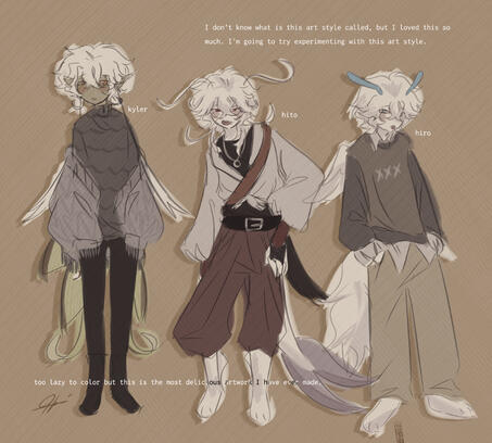 kyler, hito and hiro
